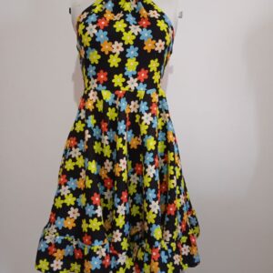 Floral Halter Colorido